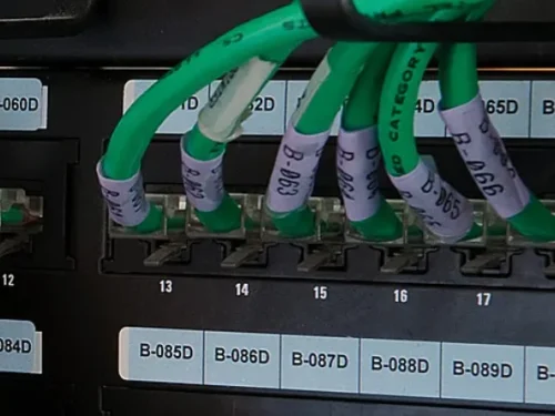 ケーブルマーキングラベル画像